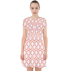 Shining Stephen King T- Shirt Geometric Pattern Looped Hexagons Adorable In Chiffon Dress by maxcute