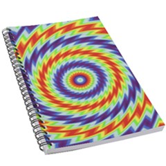 Mandala Kaleidoscope Background 5 5  X 8 5  Notebook by Ravend