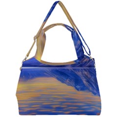 Dramatic Sunset Double Compartment Shoulder Bag by GardenOfOphir
