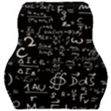 E=mc2 Text Science Albert Einstein Formula Mathematics Physics Car Seat Velour Cushion  View1