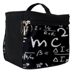 E=mc2 Text Science Albert Einstein Formula Mathematics Physics Make Up Travel Bag (small) by Jancukart
