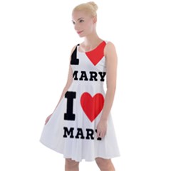 I Love Mary Knee Length Skater Dress by ilovewhateva