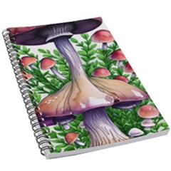 Conjuring Charm Of The Mushrooms 5 5  X 8 5  Notebook by GardenOfOphir