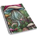Craft Mushroom 5.5  x 8.5  Notebook View1