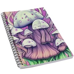 Forestcore Mushroom 5 5  X 8 5  Notebook by GardenOfOphir