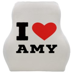 I Love Amy Car Seat Velour Cushion  by ilovewhateva