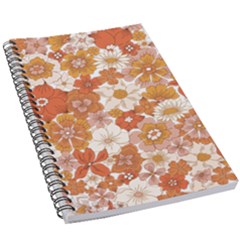 Flowers Petals Leaves Floral Print 5 5  X 8 5  Notebook by Ravend