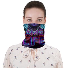 Gamer Life Face Covering Bandana (adult) by minxprints