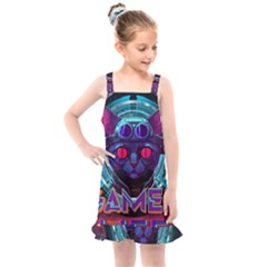 Gamer Life Kids  Overall Dress by minxprints
