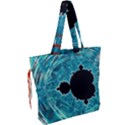 Fractal Abstract Background Drawstring Tote Bag View2