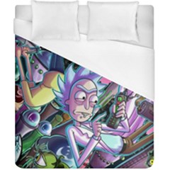 Rick And Morty Time Travel Ultra Duvet Cover (california King Size) by Salman4z