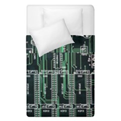 Printed Circuit Board Circuits Duvet Cover Double Side (single Size) by Celenk