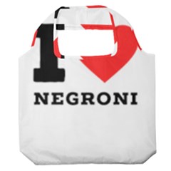 I Love Negroni Premium Foldable Grocery Recycle Bag by ilovewhateva