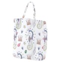 Seamless-pattern-cute-unicorn-cartoon-hand-drawn Giant Grocery Tote View1