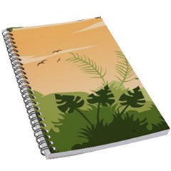 Forest Images Vector 5 5  X 8 5  Notebook by Mog4mog4