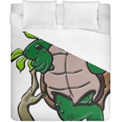 Amphibian-animal-cartoon-reptile Duvet Cover (california King Size) by 99art
