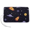 Cosmos Rockets Spaceships Ufos Pen Storage Case (L) View1