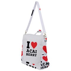 I Love Acai Berry Crossbody Backpack by ilovewhateva
