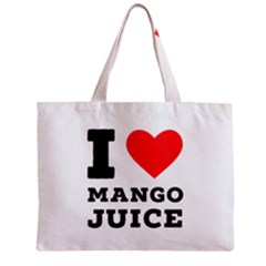 I Love Mango Juice  Zipper Mini Tote Bag by ilovewhateva