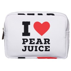 I Love Pear Juice Make Up Pouch (medium) by ilovewhateva