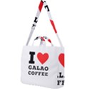 I love galao coffee Square Shoulder Tote Bag View1