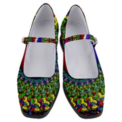 Grateful Dead Pattern Women s Mary Jane Shoes by Wav3s