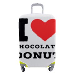 I Love Chocolate Donut Luggage Cover (small) by ilovewhateva