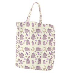 Beautiful Beauty Cartoon Cat Giant Grocery Tote by Grandong