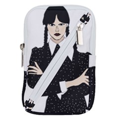 Wednesday Addams Belt Pouch Bag (large) by Fundigitalart234