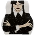 Wednesday addams Car Seat Velour Cushion  View1