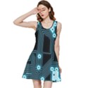 A Completely Seamless Background Design Circuitry Inside Out Racerback Dress View3