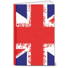 Union Jack London Flag Uk 8  X 10  Hardcover Notebook by Celenk
