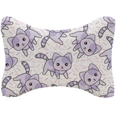 Cats Pattern Design Seat Head Rest Cushion by Simbadda