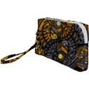 Yin-yang-owl-doodle-ornament-illustration Wristlet Pouch Bag (Small) View1