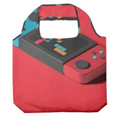 Gaming Console Video Premium Foldable Grocery Recycle Bag by Grandong