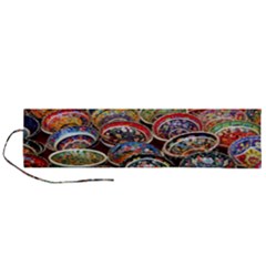 Art Background Bowl Ceramic Color Roll Up Canvas Pencil Holder (l) by Proyonanggan