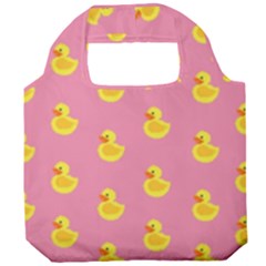 Rubber Duck Pattern Foldable Grocery Recycle Bag by Valentinaart