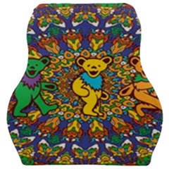 Dead Dancing Bears Grateful Dead Pattern Car Seat Velour Cushion  by Grandong