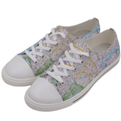London City Map Women s Low Top Canvas Sneakers by Bedest
