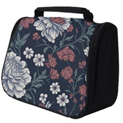 Flower Pattern Full Print Travel Pouch (big) by Bedest