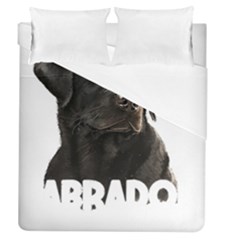 Black Labrador T- Shirt Black Labrador - Labrador Mom T- Shirt (1) Yoga Reflexion Pose T- Shirtyoga Reflexion Pose T- Shirt Duvet Cover (queen Size) by hizuto