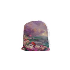 Abstract Flowers  Drawstring Pouch (xs) by Internationalstore