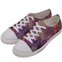 Floral Blossoms  Women s Low Top Canvas Sneakers View2