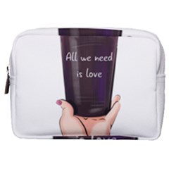 All You Need Is Love 2 Make Up Pouch (medium) by SychEva