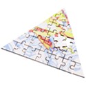 Fishing Lover T- Shirtfish T- Shirt (1) Wooden Puzzle Triangle View2