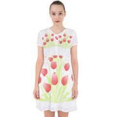 Flowers Lover T- Shirtflowers T- Shirt (7) Adorable In Chiffon Dress by EnriqueJohnson