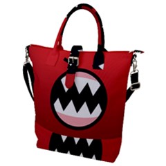Funny Angry Buckle Top Tote Bag by Ket1n9