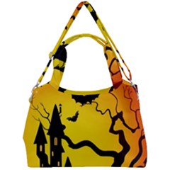 Halloween Night Terrors Double Compartment Shoulder Bag by Ket1n9