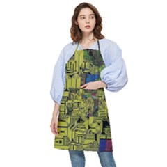 Technology Circuit Board Pocket Apron by Ket1n9