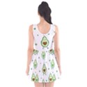 Cute-seamless-pattern-with-avocado-lovers Scoop Neck Skater Dress View2